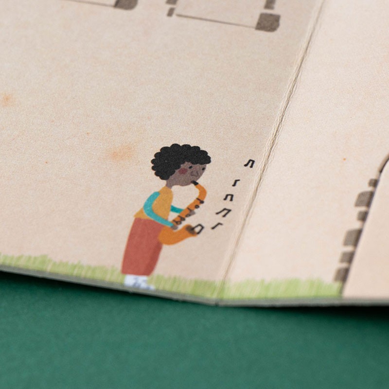 Creative houses sticker activity